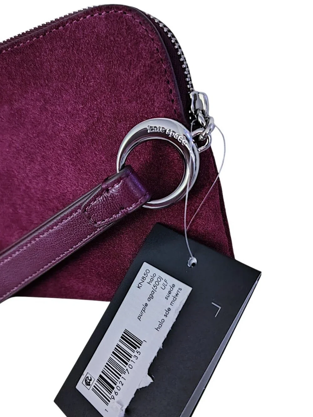 Kate Spade Suede Wristlet